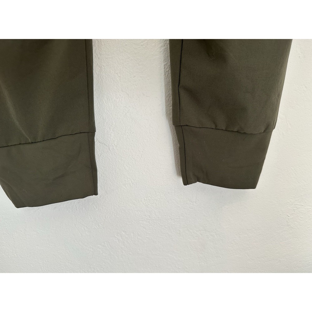 Patagonia Happy Hike Studio Pants Women's L Olive Green Hiking Travel Jogger - Picture 6 of 13